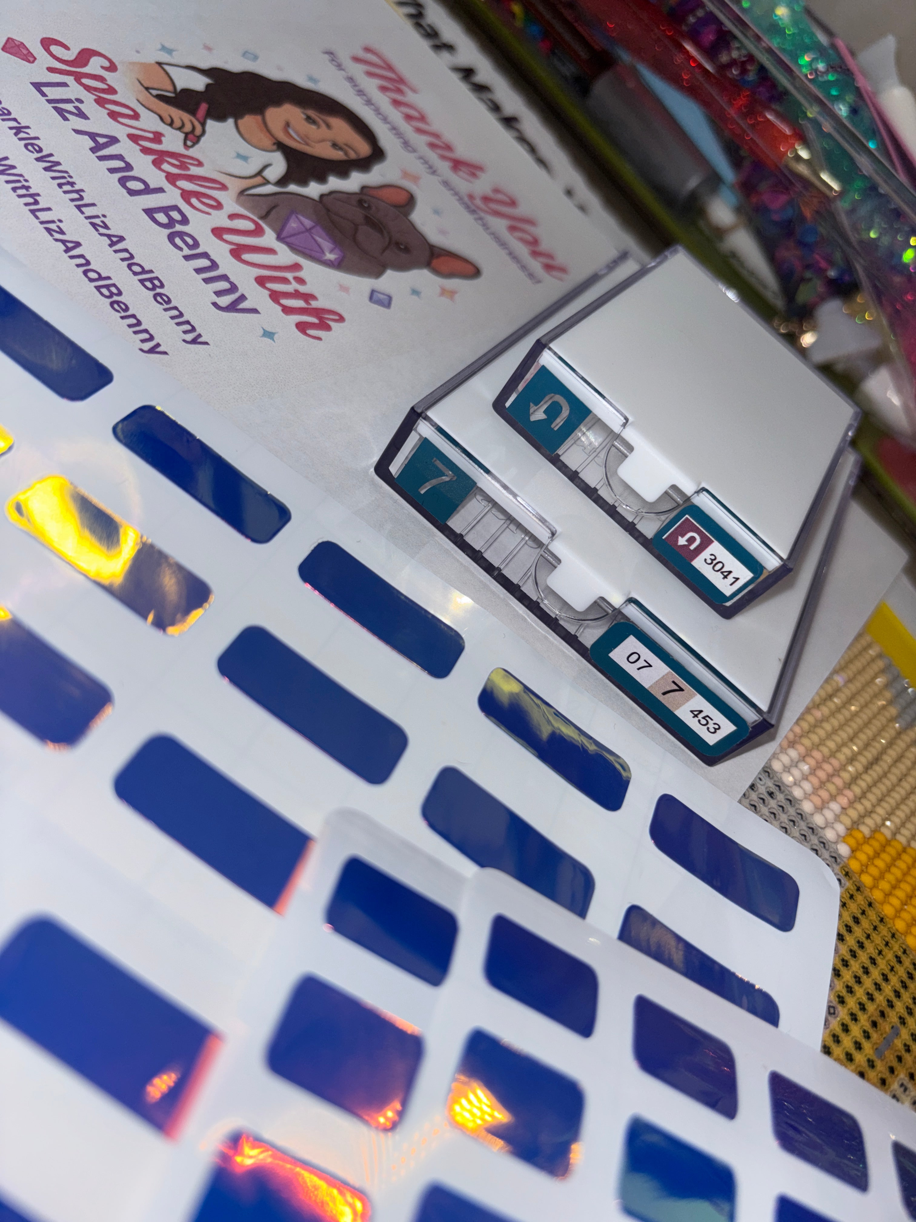 Diamond Painting Symbol Stickers: DAC Artist Room by MrsbutterD